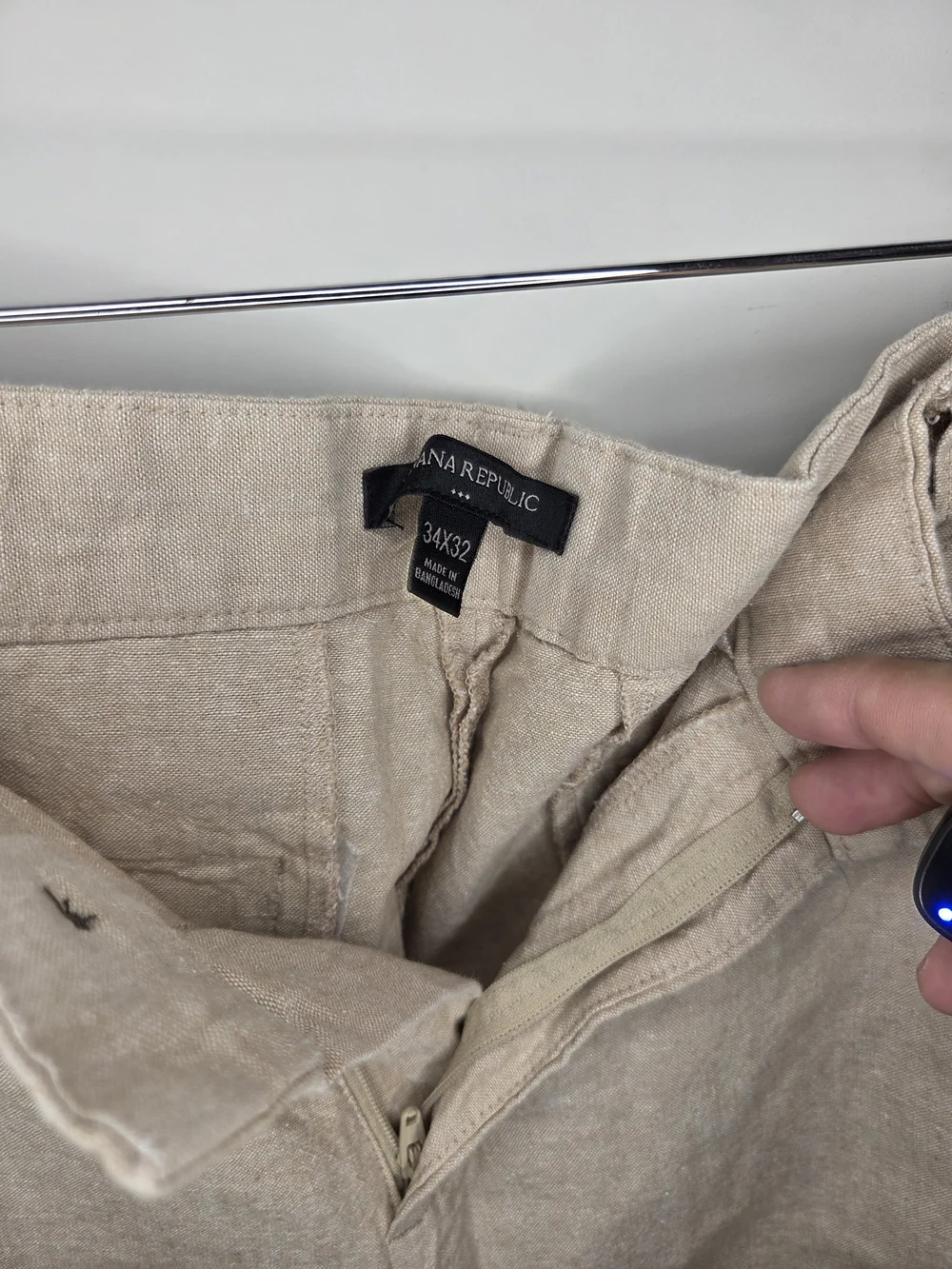 Banana Republic Light Beige Men's Chino Pants